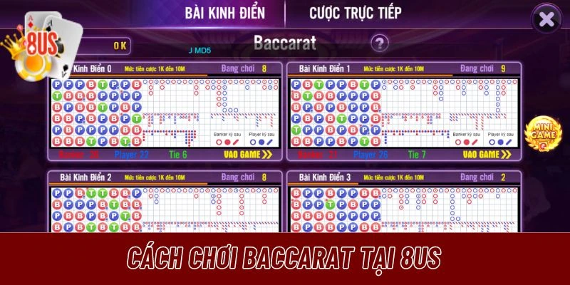 Cách Chơi Baccarat