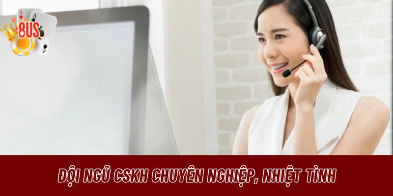 Đội ngũ CSKH chuyên nghiệp, trình độ cao